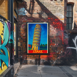 Italy Tower Of Pisa Poster