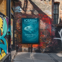 Icefish Ghosts of the Glacier Depths Poster