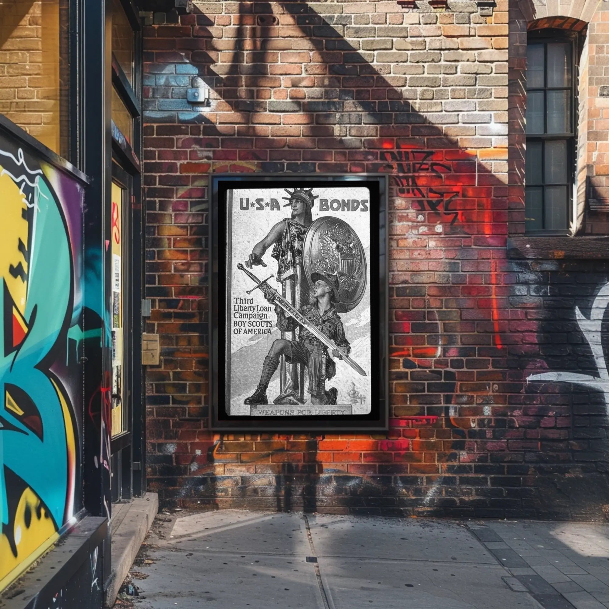 Third Liberty Loan Campaign Poster PosterGoat