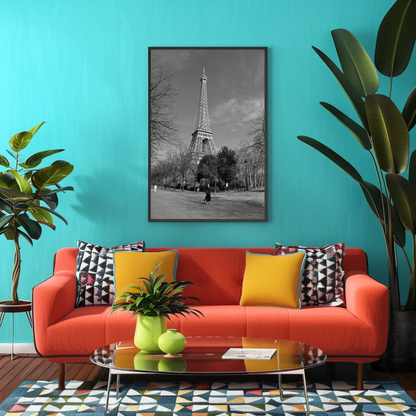 Eiffel Tower – Black and White Photography