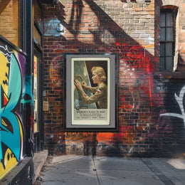 Woman's Place in War Poster PosterGoat