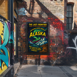The Last Frontier Alaska Poster