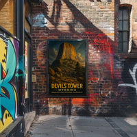 Devils Tower AmericaS First National Poster