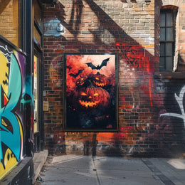 Haunted Halloween Night Poster