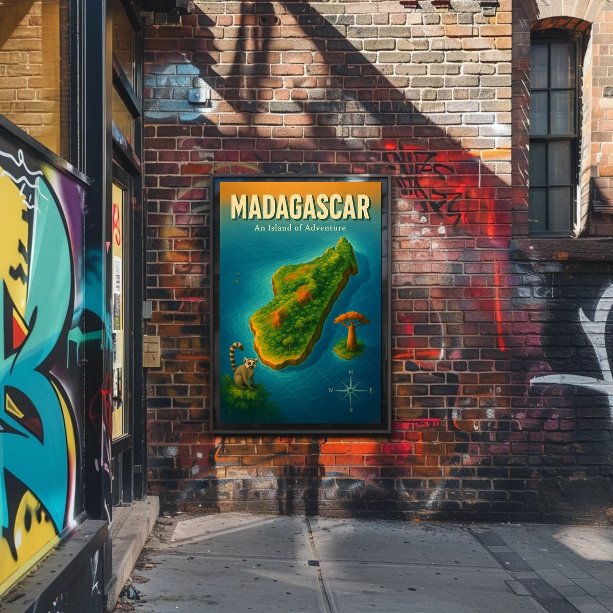 Madagascar An Island of Adventure Poster
