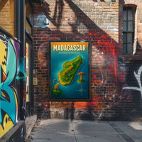 Madagascar An Island of Adventure Poster