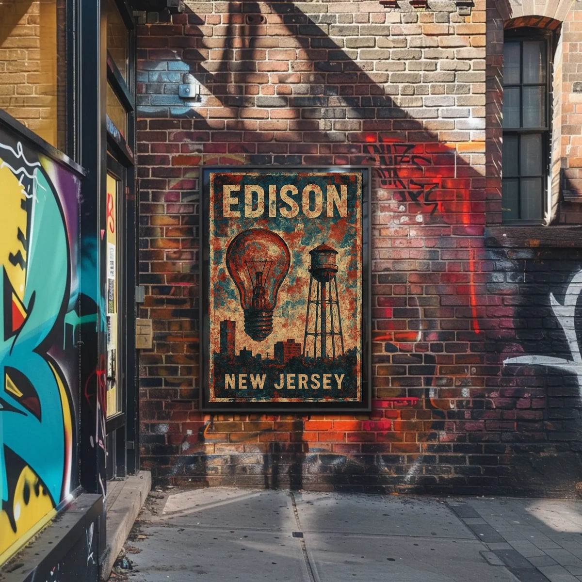 Edison, New Jersey Poster