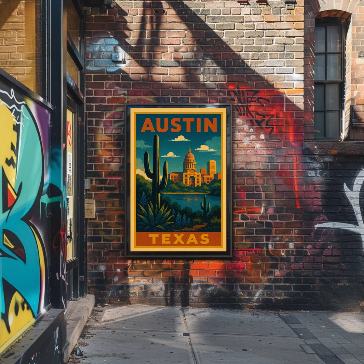Austin, Texas Scenic Poster