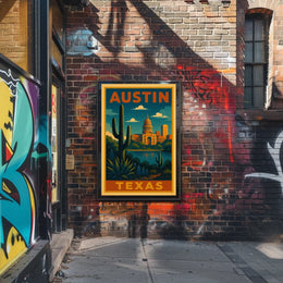 Austin, Texas Scenic Poster