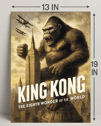 King Kong The Eighth Wonder Poster PosterGoat