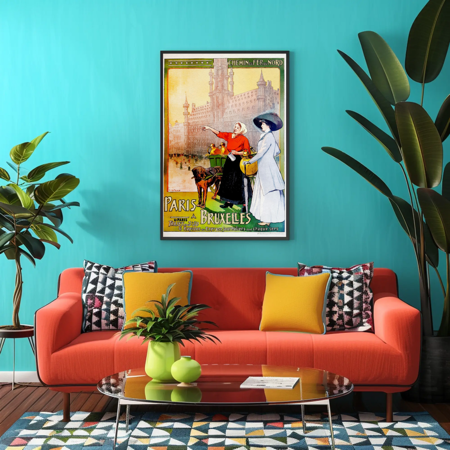 Angers Circuits Automobiles Town Vintage Travel Poster