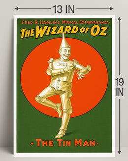 The Wizard of Oz The Tin Man Poster PosterGoat