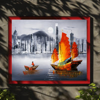 Harmony of Tradition and Modernity Poster