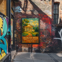 Arlington House Robert E. Lee Memorial Poster