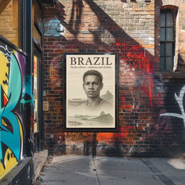 Brazil Favela Culture Poster