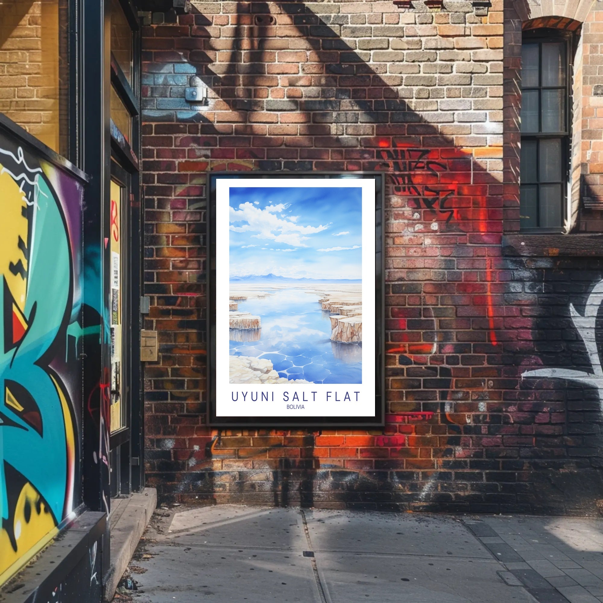 Uyuni Salt Flat Poster PosterGoat