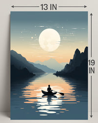 Moonlit Serenity Poster