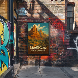 Capitol Reef National Park Poster