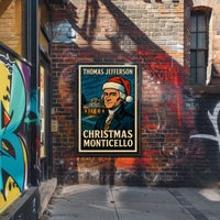 Thomas Jefferson Christmas At Poster