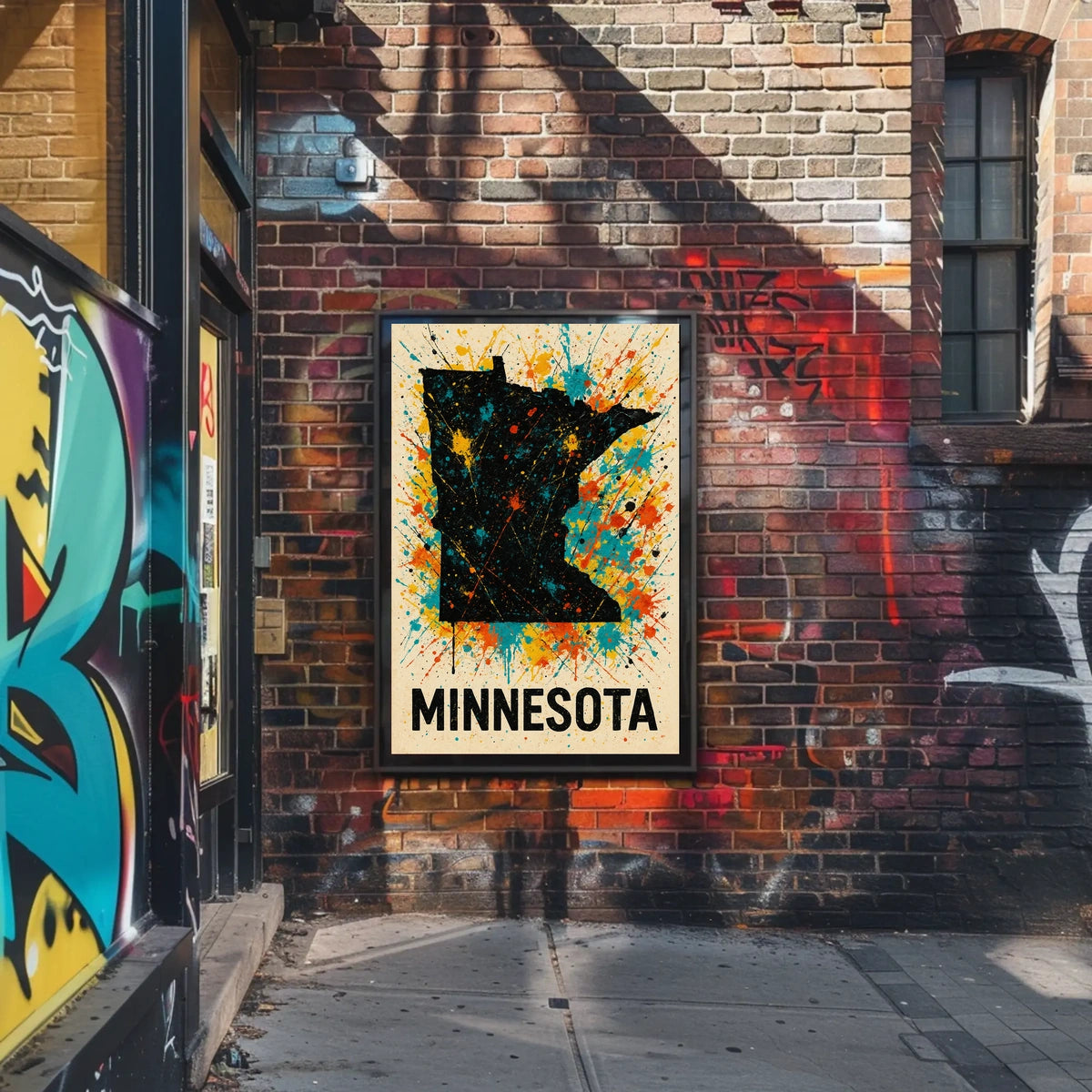 Minnesota Splash Poster