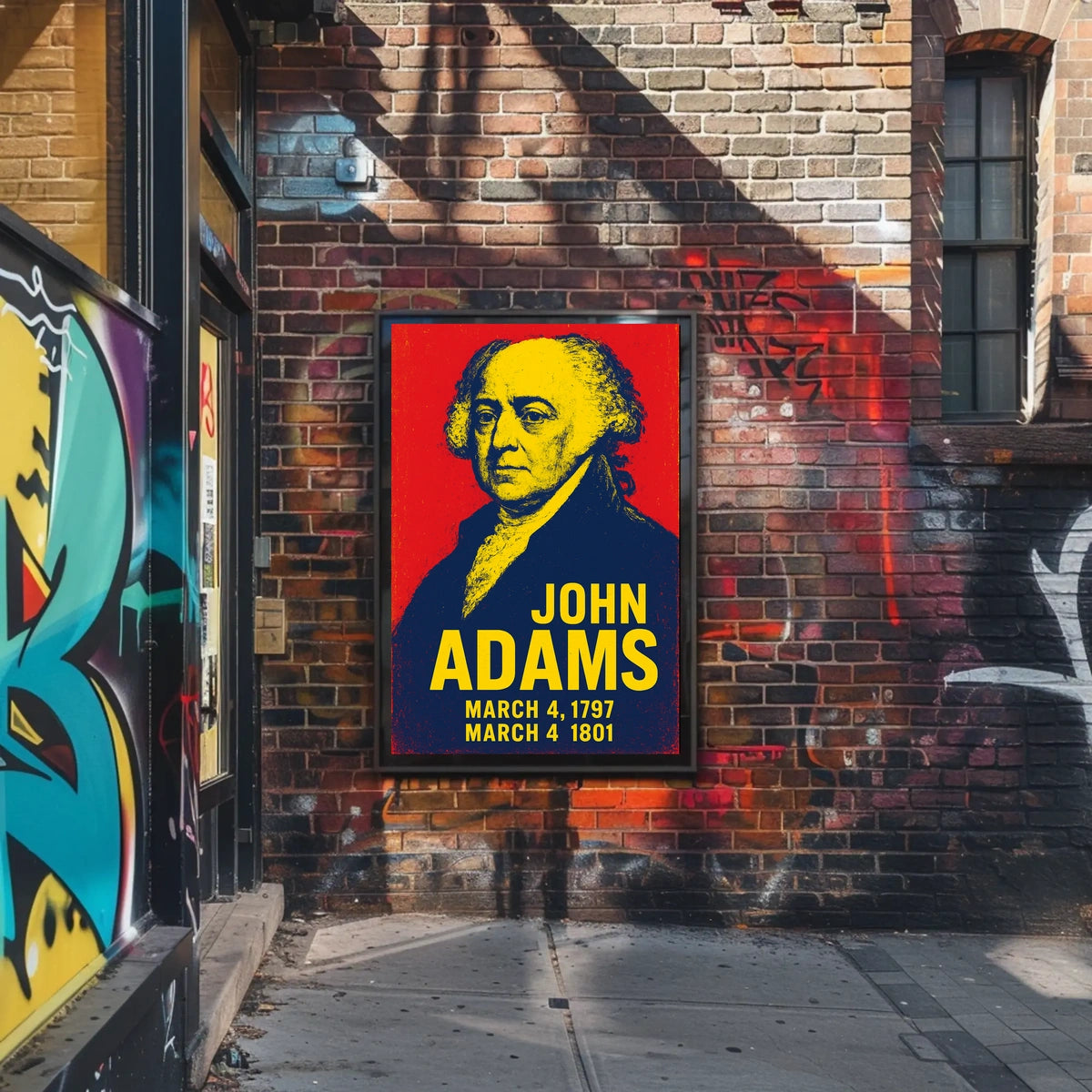 John Adams 2Nd President Poster