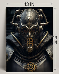 Steampunk Sentinel Poster PosterGoat