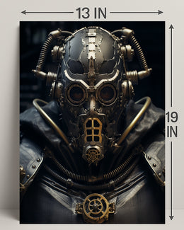 Steampunk Sentinel Poster PosterGoat