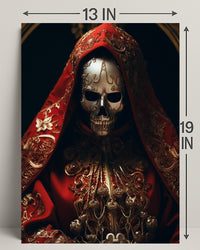 The Enigmatic Masked Figure Poster PosterGoat