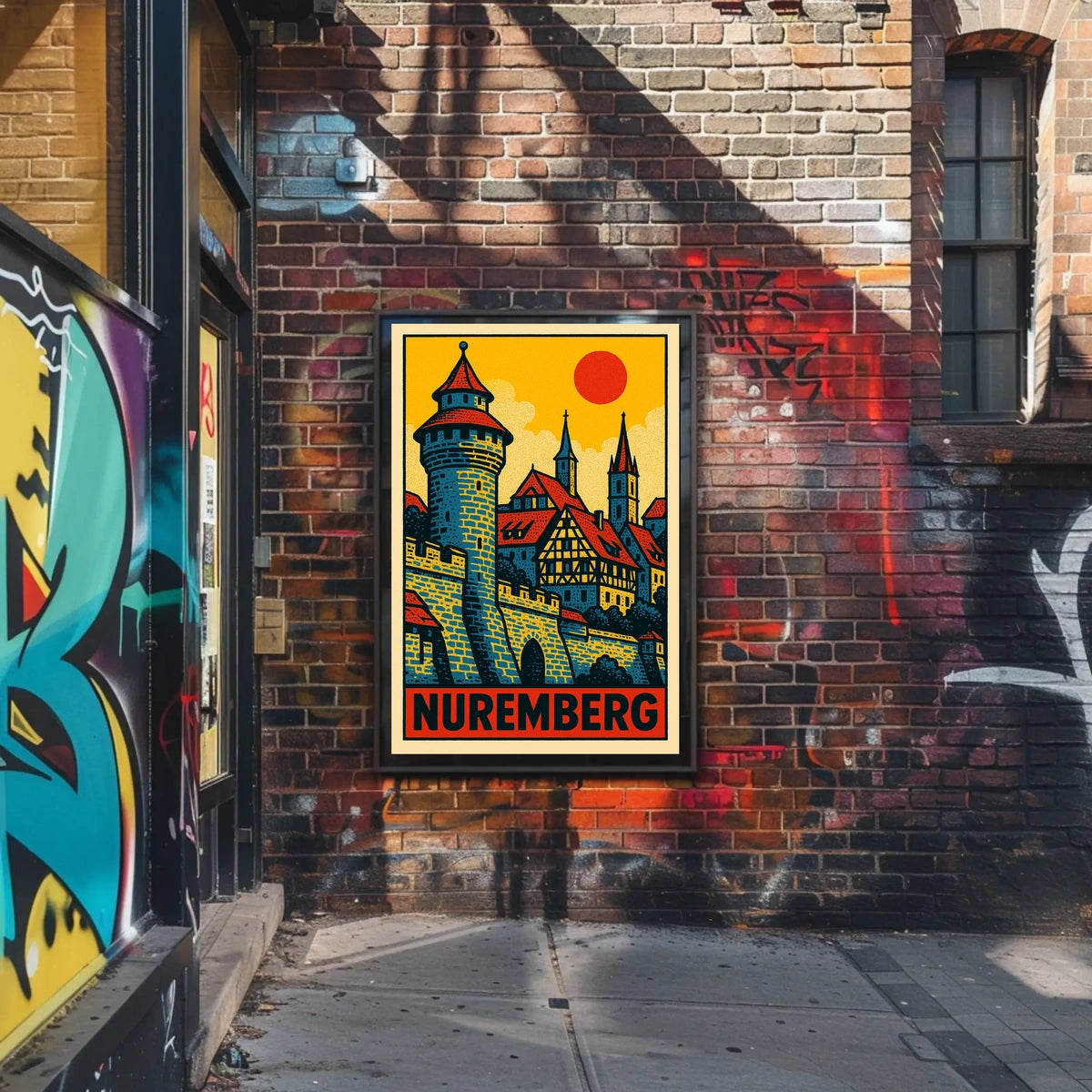 Nuremberg A Glimpse into History Poster