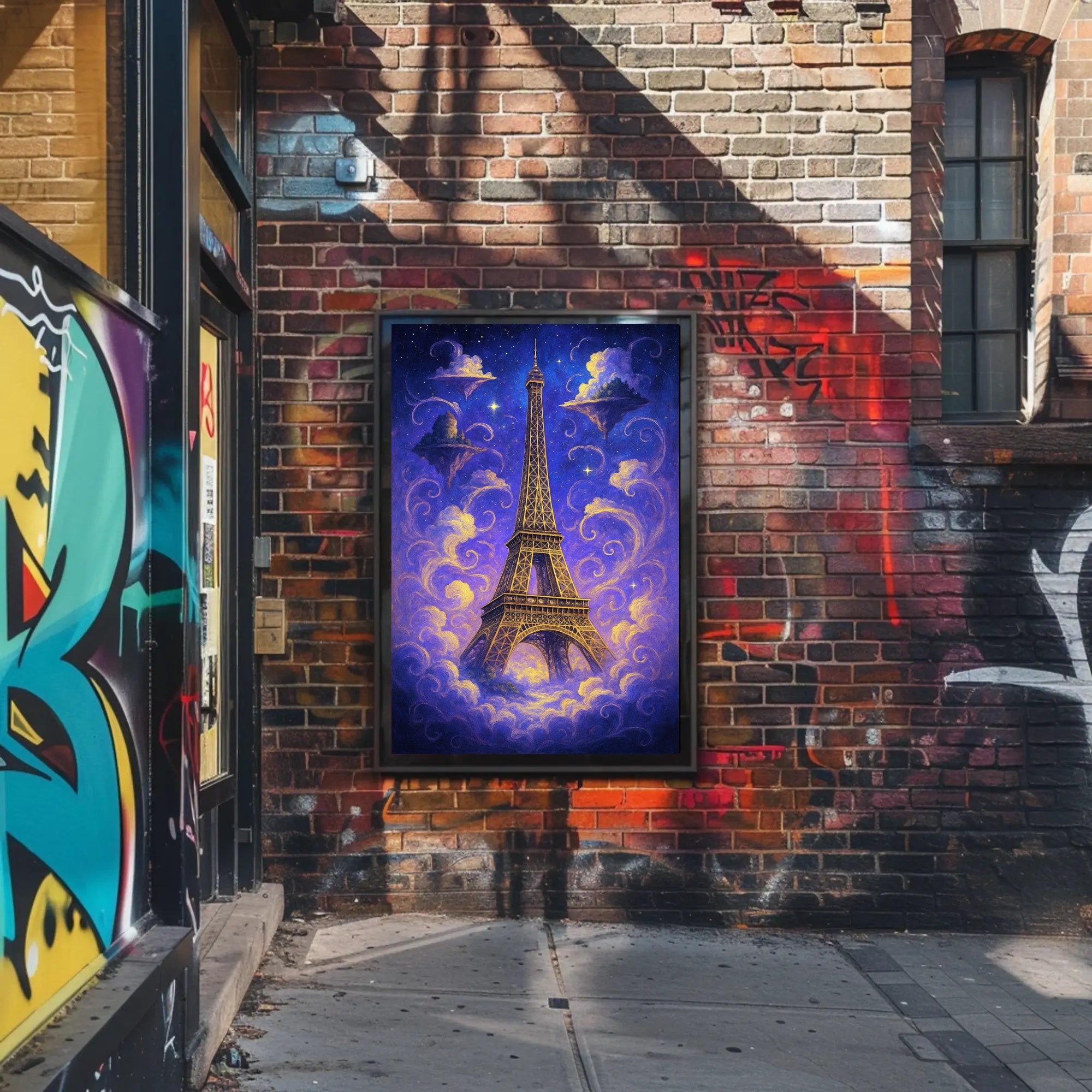 Dreamy Eiffel Tower Poster PosterGoat