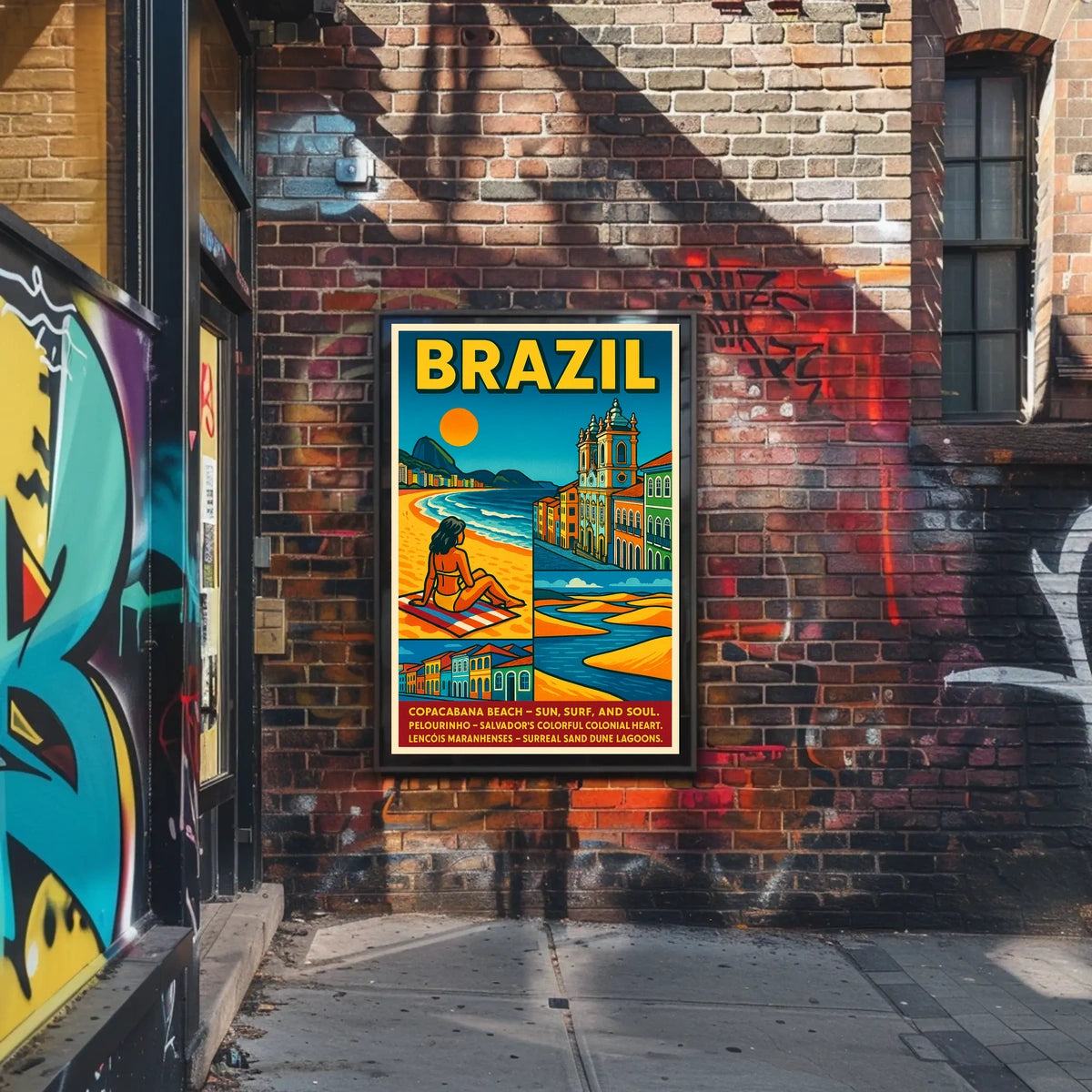 Discover Brazil Poster