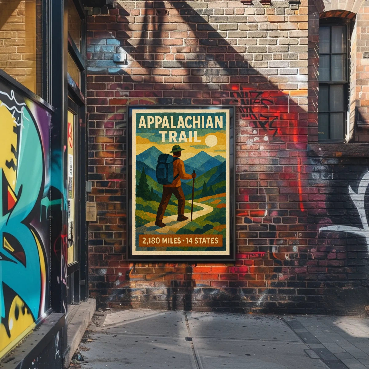 Appalachian Trail Adventure Poster