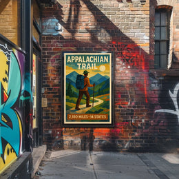 Appalachian Trail Adventure Poster