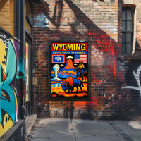 Wyoming Natural Wonders Poster PosterGoat