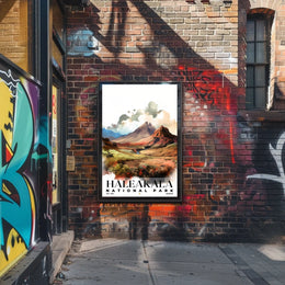 Haleakala? Watercolor Wall Art Poster