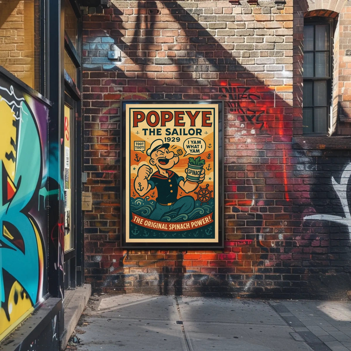 Popeye 1929 Art Poster POP-218