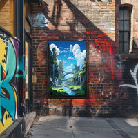 Enchanted Sky Bridges Poster