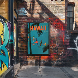 Jet Clippers To Hawaii Poster