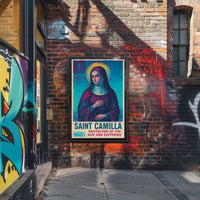 Saint Camilla Protector of the Sick and Suffering Poster