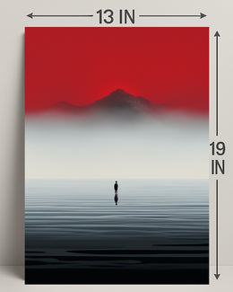 Solitude At Dusk Poster