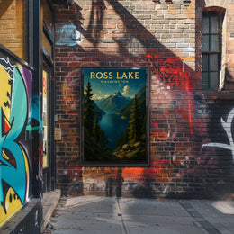 Ross Lake, Washington Poster