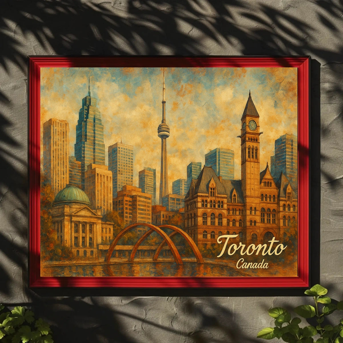 Toronto Skyline Poster
