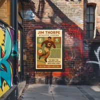 Jim Thorpe Legendary Athlete Jim Thorpe Poster