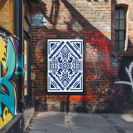 Geometric Abstraction Abstract Poster