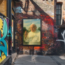 Saint Pope John Paul Ii Poster
