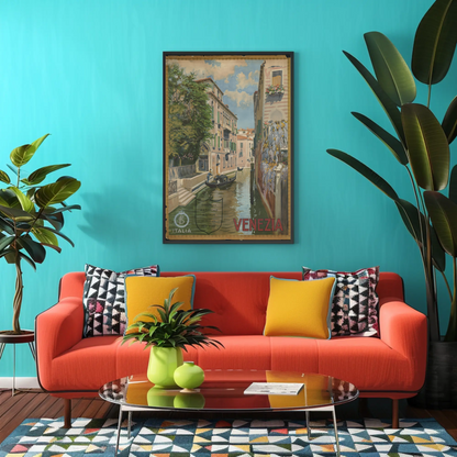 Venice Travel Poster