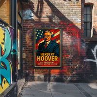 Herbert Hoover 31St President Poster Wall Art Vintage