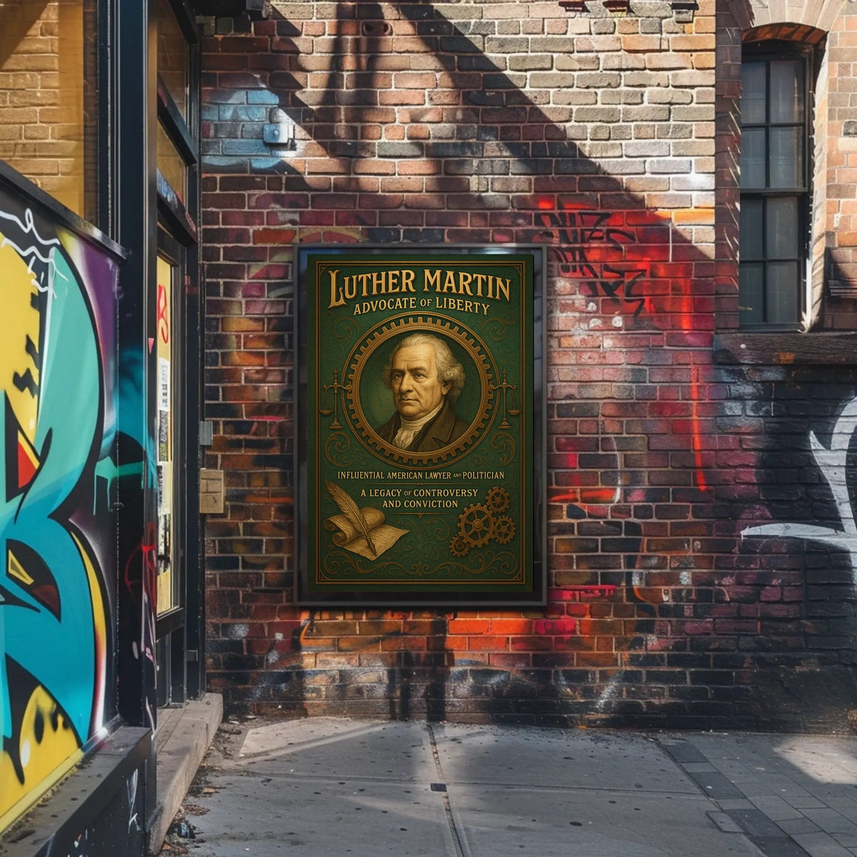 Luther Martin Advocate Of Liberty Poster