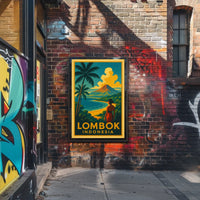 Lombok, Indonesia Poster