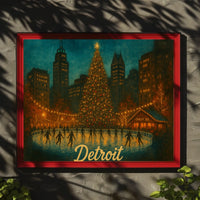 Detroit Winter Wonderland Poster